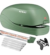 AFMAT ES06 Electric Stapler for Desk, Automatic Stapler Desktop, 25-Sheet Office Staplers Electri...
