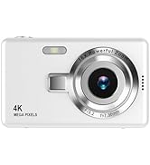 4k Digital Camera Vlogging Camera for Photography Travel Camera Compact Pocket Camera Vlog Camera...