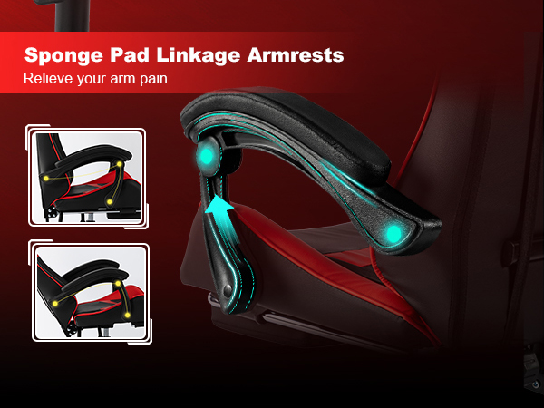linkage armrests