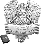 Anwlki Guardian Angel Visor Clip Car Guardian Angel Medal Accessories Bless Driving Safety Religi...