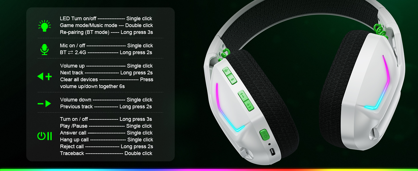 wireless gaming headset