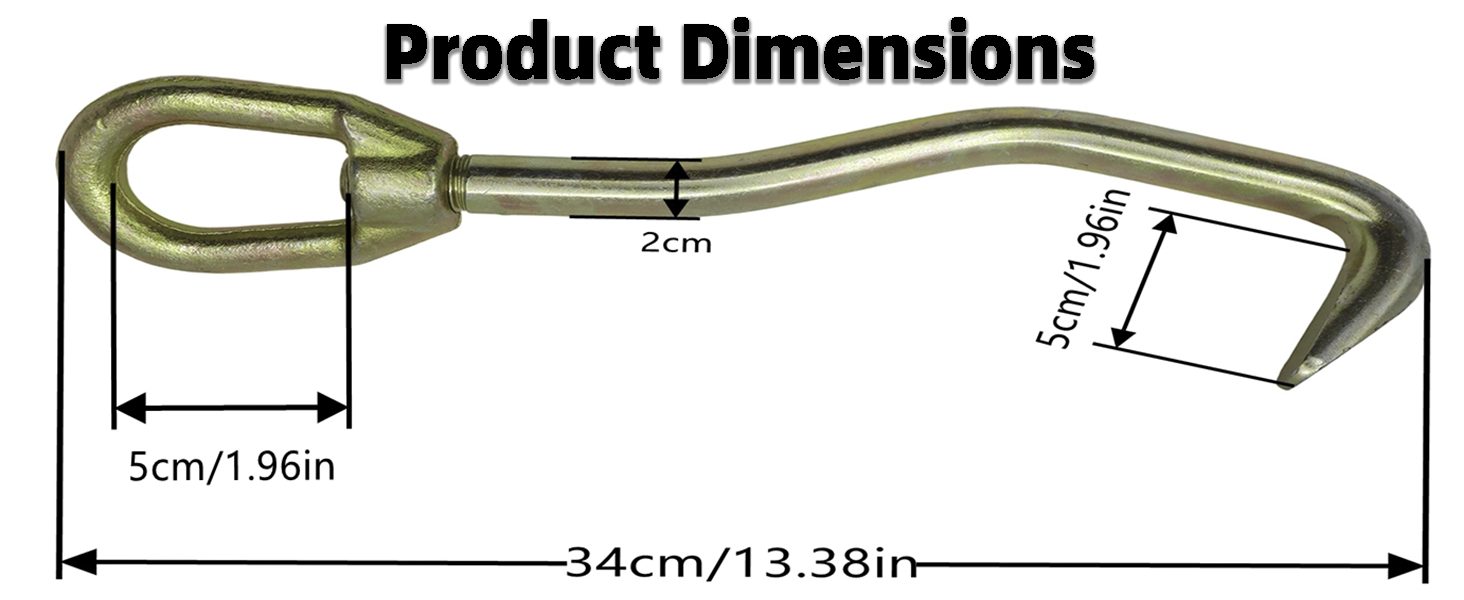 Car Frame Puller Hook