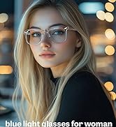 Blue Light Glasses for Woman Men