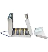 ASR Outdoor 50" Gold Sluice Box Folding Aluminum Prospecting Equipment