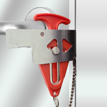 Door Stop Alarm with Door Lock 120dB Travel Door Stopper Door Wedge Alarm