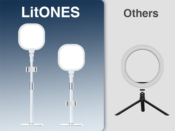 LitONES zoom meeting light