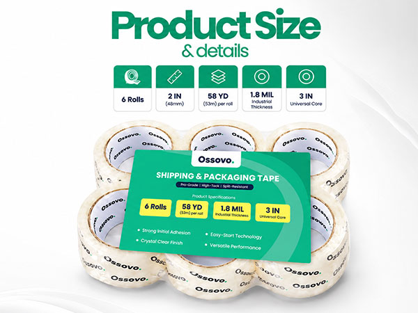 Clear Packing Tape Heavy Duty Packing Tape Packing Tape for Boxes