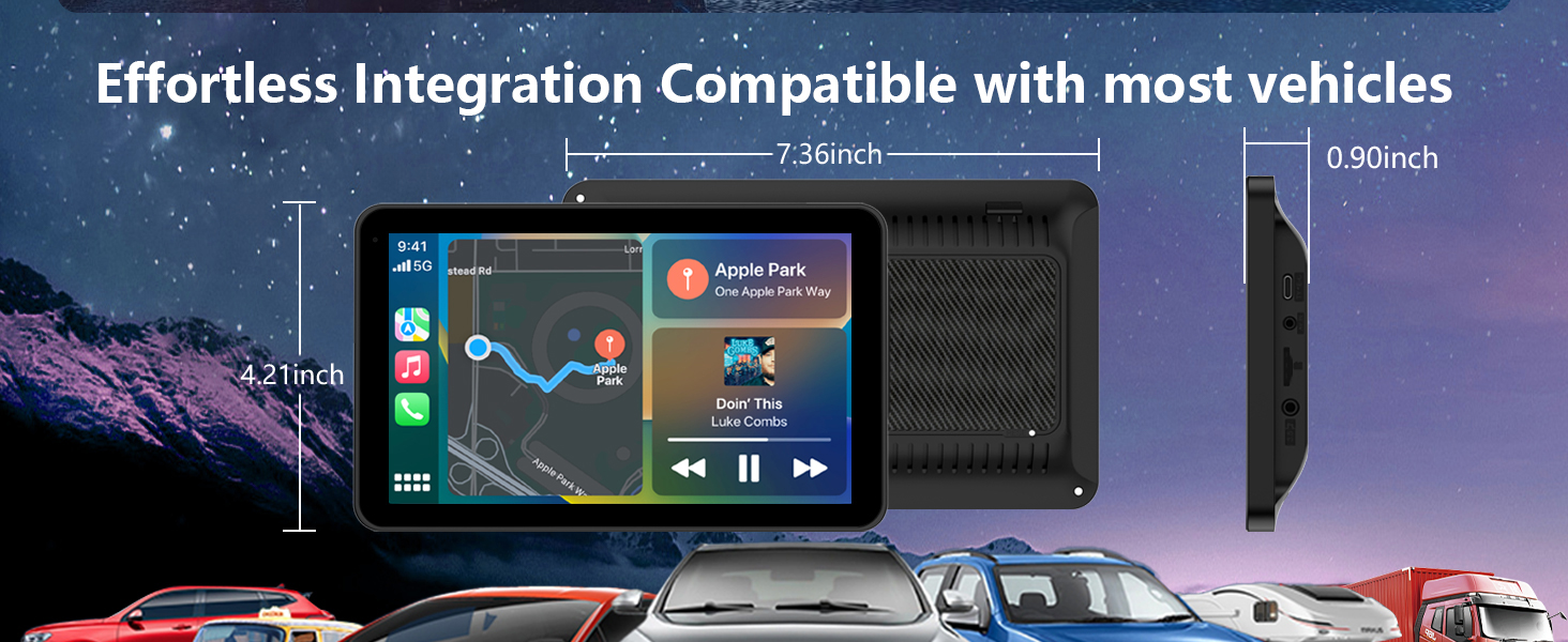 wireless carplay screen