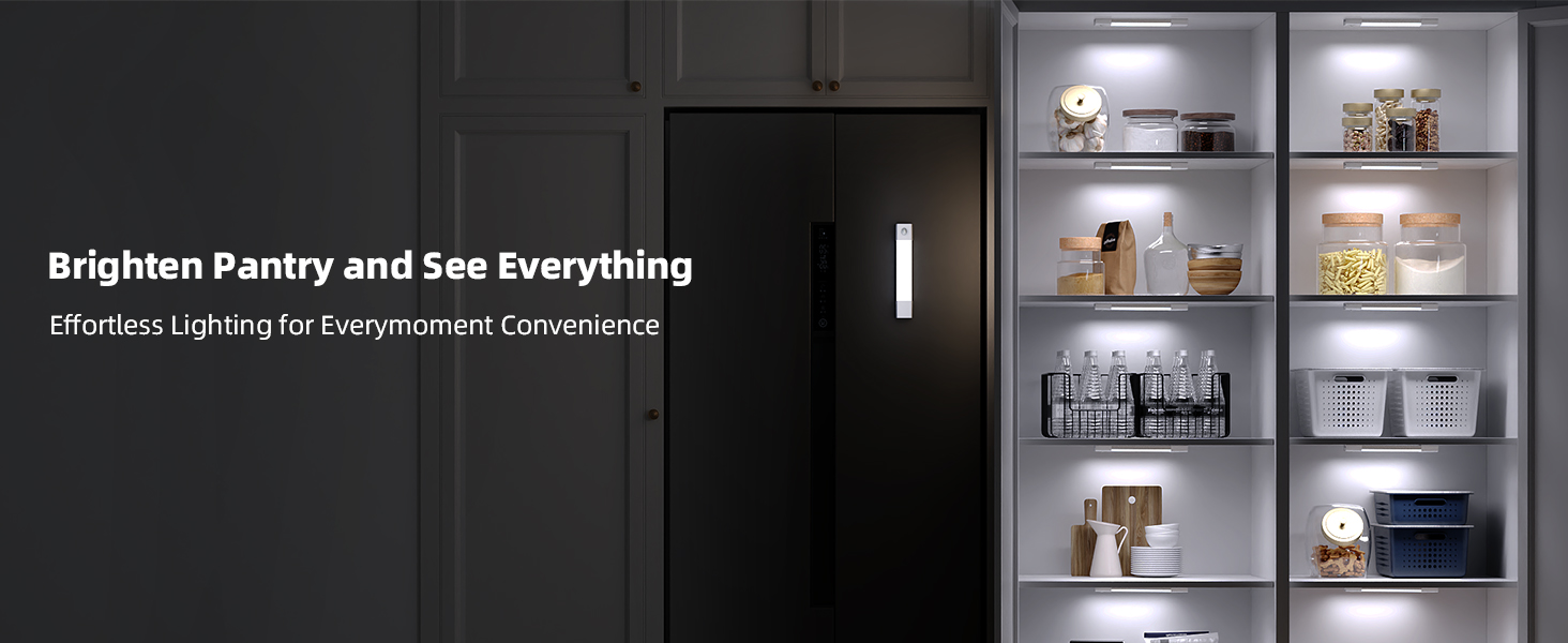 Rechargeable Light for Pantry