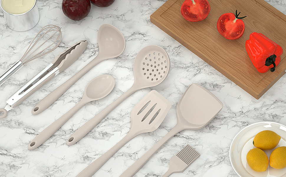 silicone kitchen utensils