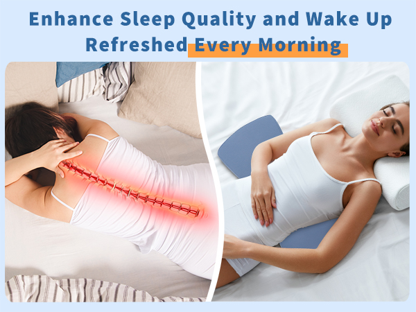 Lumbar Support Pillow for Bed