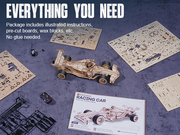 3D PUZZLE CAR