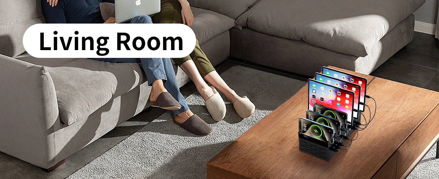 multi device charging station