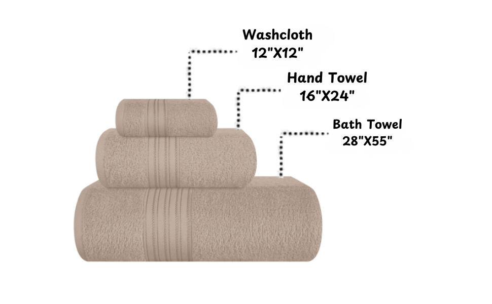 towel sizes
