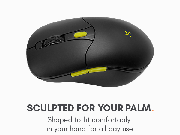 mouse sculpted for your palm