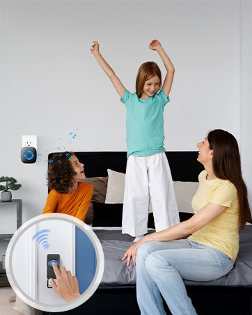 Wireless doorbells for home