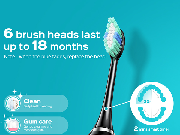 Electric Toothbrush for Adults and Kids Travel Cepillo de dientes eléctrico para adultos y niños