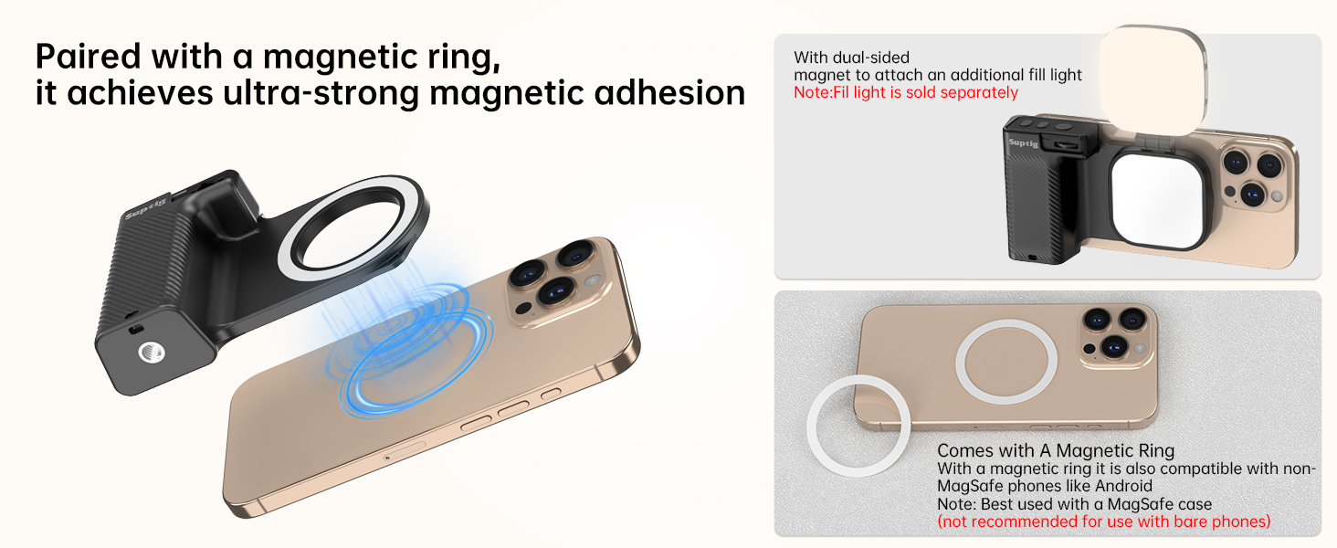 telesin magnetic phone camera grip iphone camera grip phone camera grip phone selfie grip
