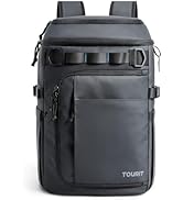 TOURIT 38 Cans Backpack Cooler: Leak Proof Waterproof 2 Insulated Compartments Soft Cooler Bag Be...