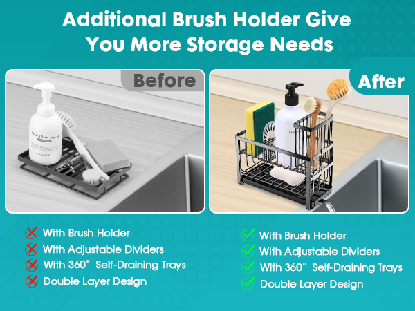 Kitchen Sink Organizer Kitchen Accessories