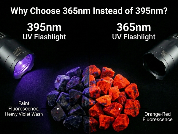 365NM VS 395NM