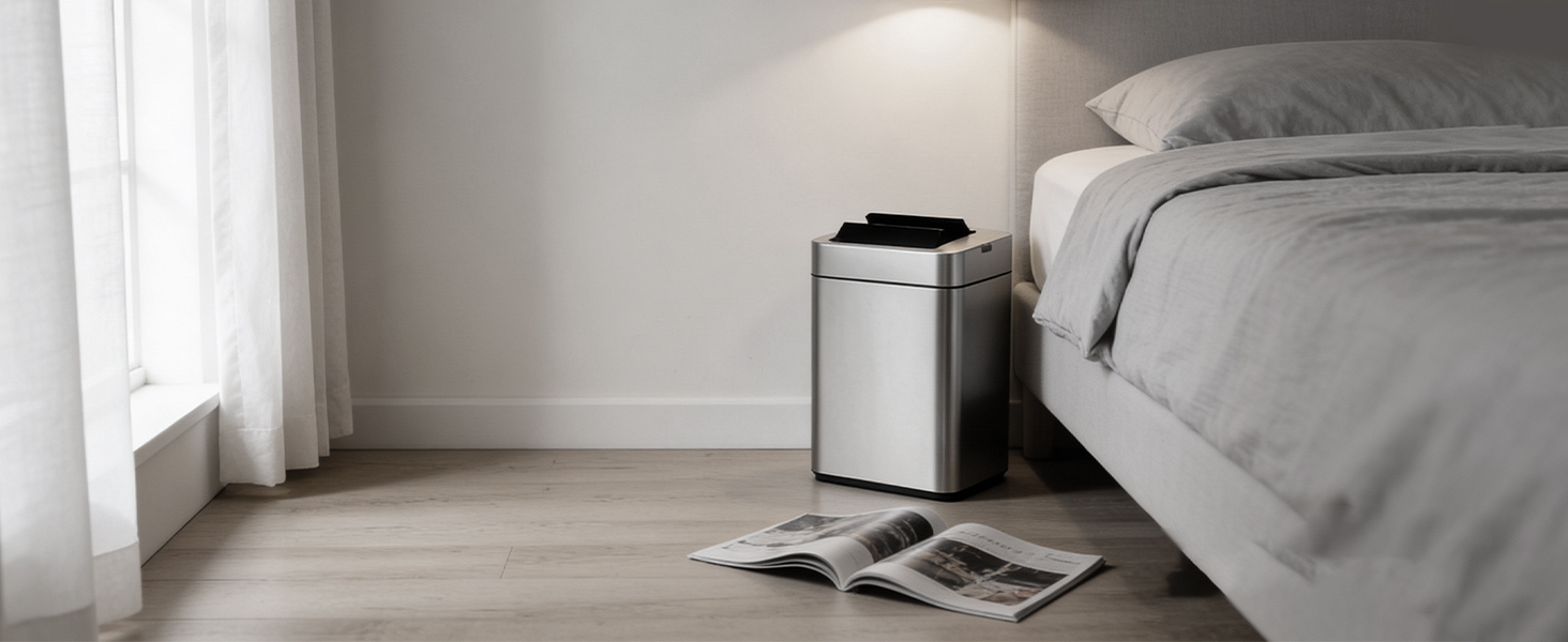 electric trash can