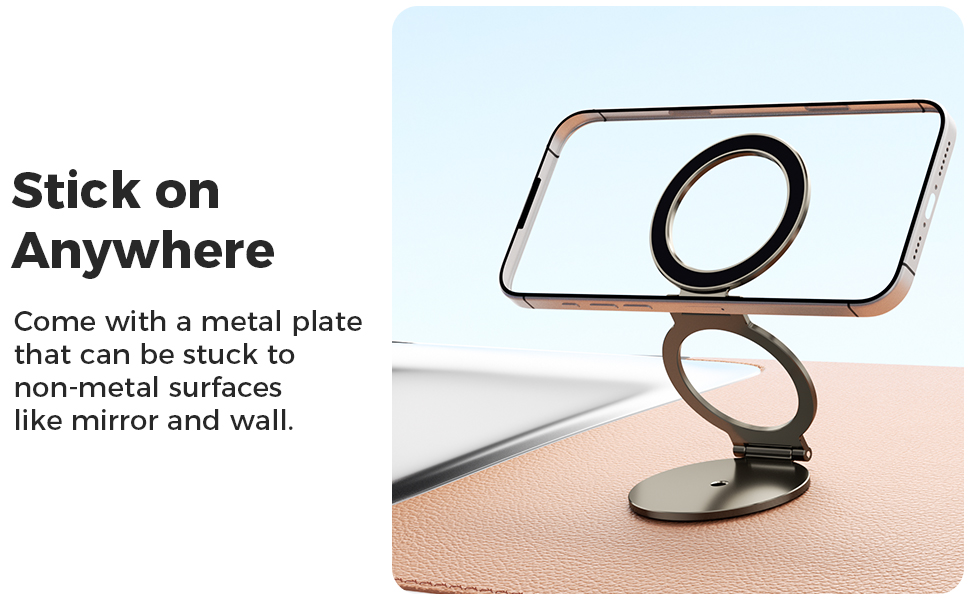 Mirror wall Phone Holder