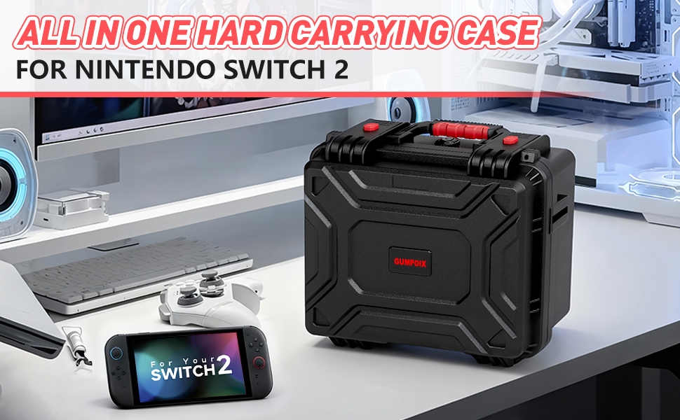 all in one hard carrying case for nintendo switch 2