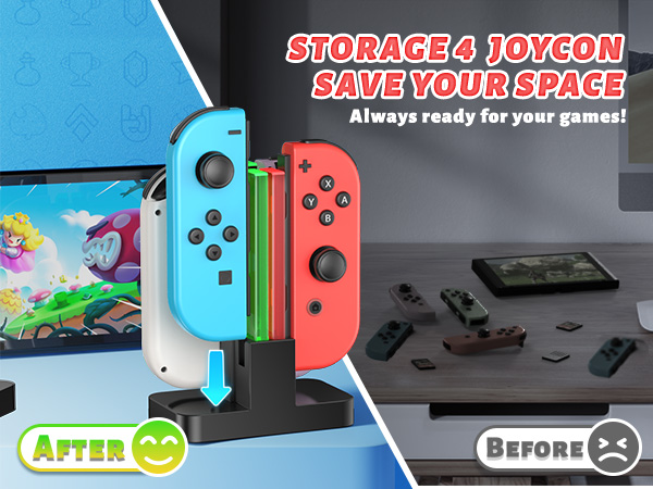 switch joycon charger