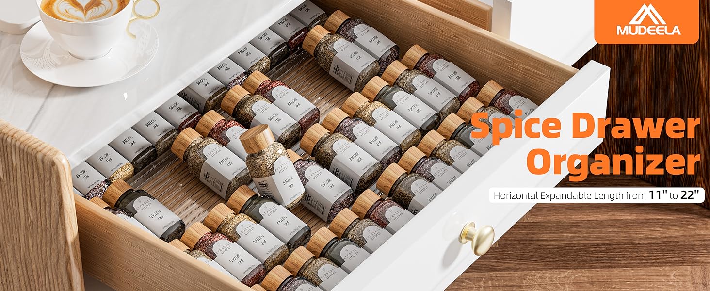 spice drawer organizer