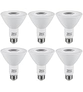 TORCHSTAR PAR30 Long Neck LED Bulb, CRI90+ Dimmable LED Spotlight Bulbs, 8W=75W, 3000K Warm White...