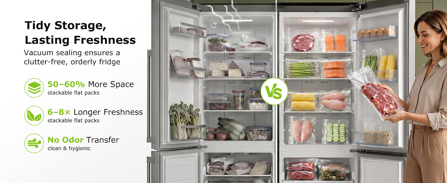 Tidy Storage, Lasting Freshness