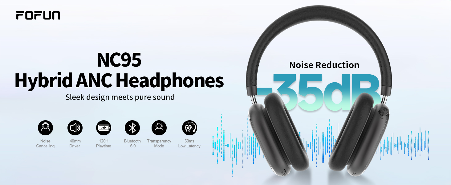 FOFUN wireless headphones