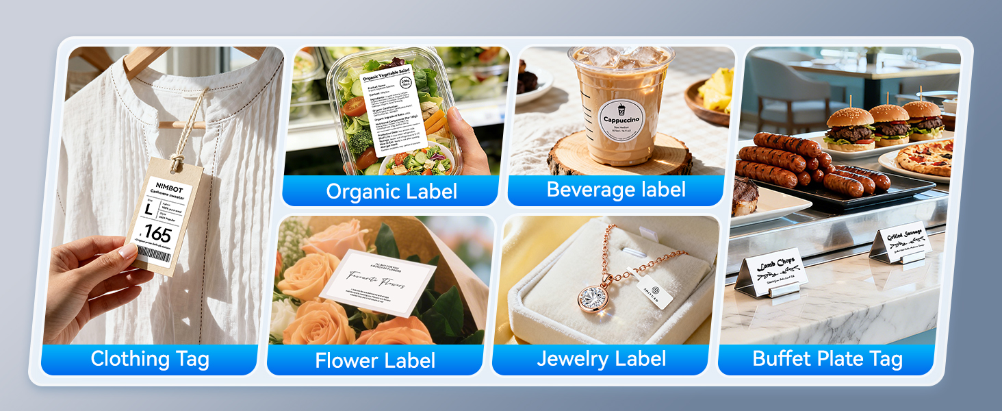 niimbot b1 label maker for small business