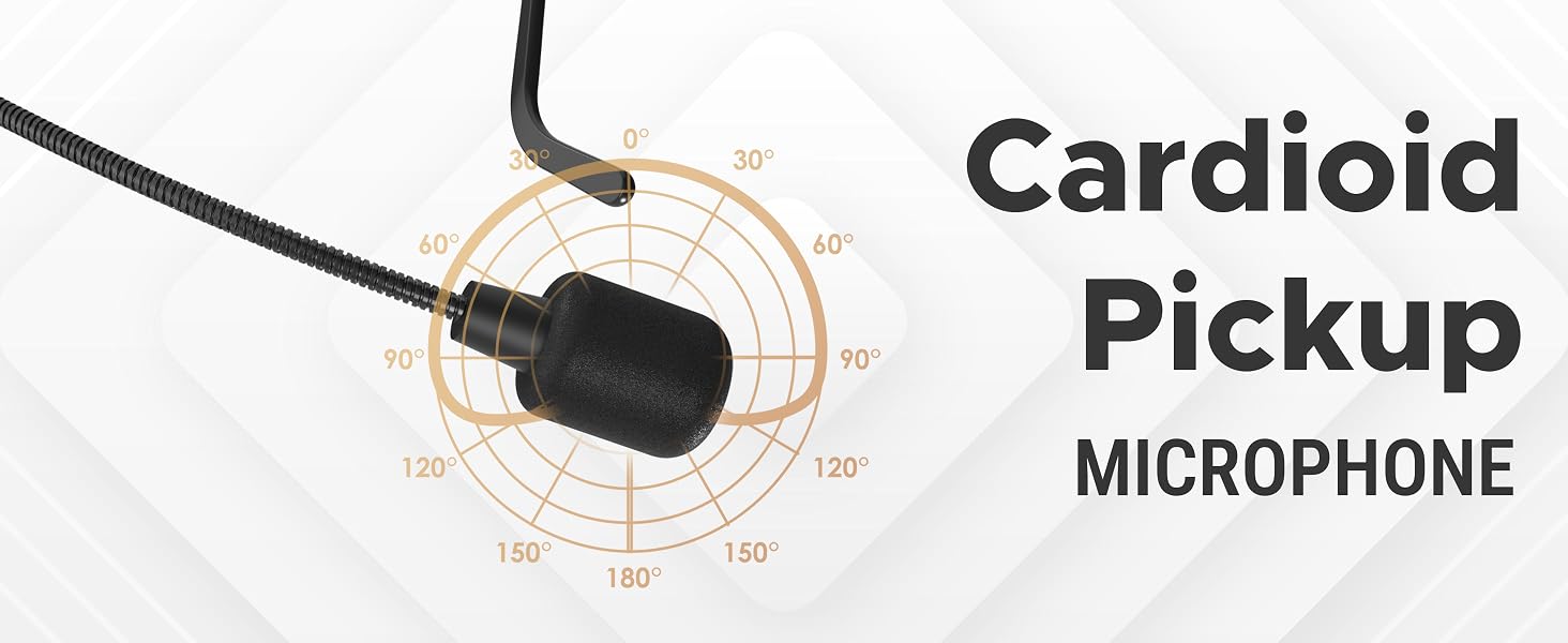 cardioid pickup microphone