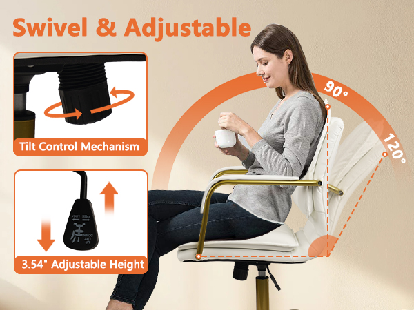 Mid-Back Computer Chair