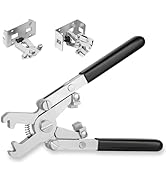 Rotable Cage Nut Tool, Cage Nut Insertion/Removal Tool on The Front, Side and Top for IT and Data...