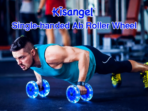 Single-handed Ab Roller Wheel