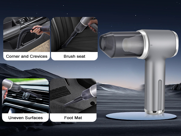 4-IN-1 Car Handheld Vacuum Cordless for Home