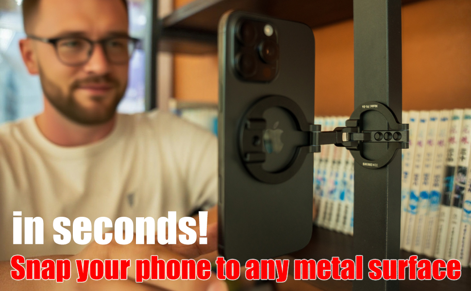 Dual-MagSafe Magnetic Ring Holder