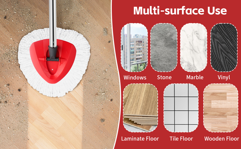 spin mop head