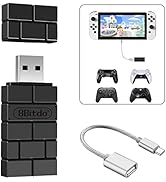 8BitDo USB Wireless Controller Adapter 2 Converter Dongle for Switch/Switch OLED,Steam Deck,Windo...