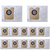12 Pack Replacement Dust Bags compatible with Eufy Omni C20 C10 Robot Vacuum, Vacuum Bags for Euf...