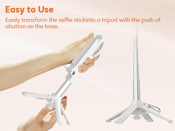 magnetic selfie stick