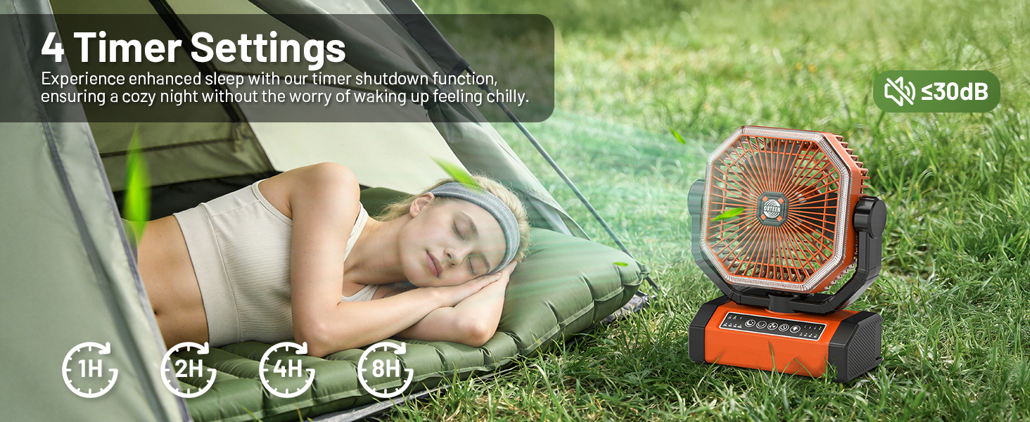 battery operated fan for camping