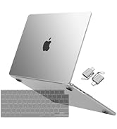 MOSISO Compatible with MacBook Air 13 inch Case 2024 2023 2022 M3 A3113 M2 A2681 Touch ID, Ultra-...