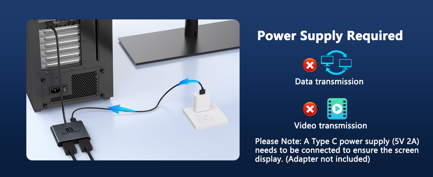 splitter for dual monitors