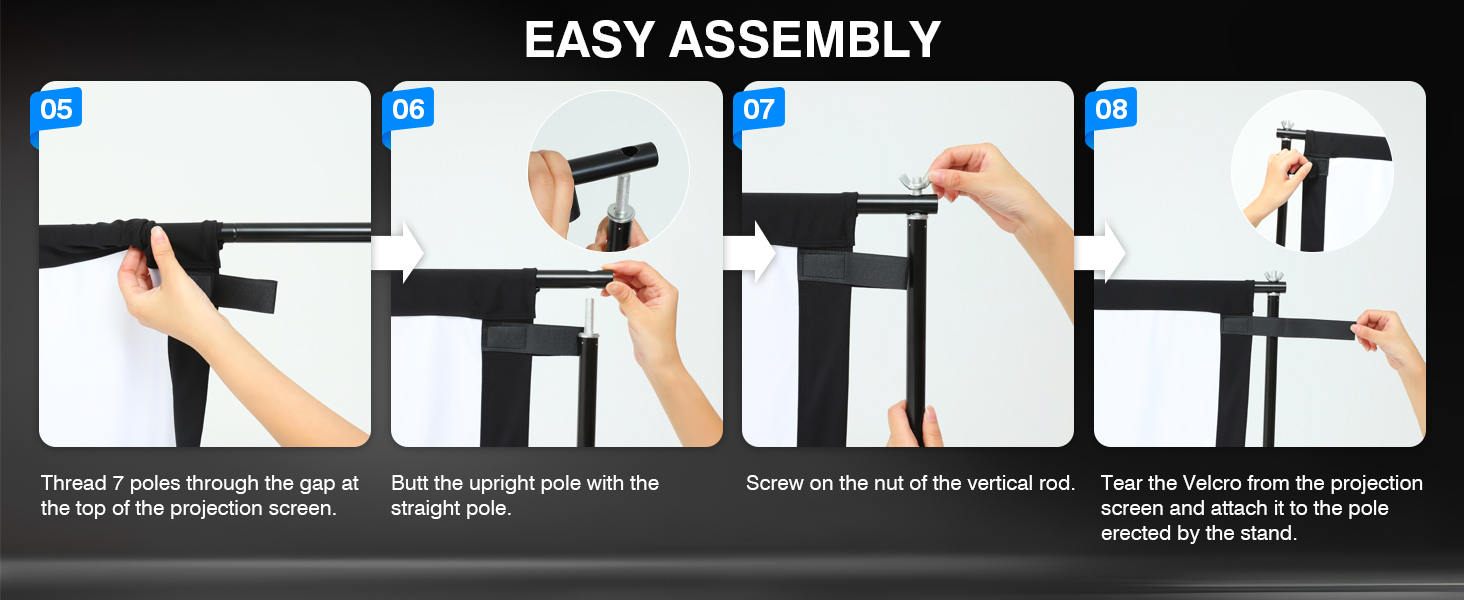 Projector Screen with Stand5-2