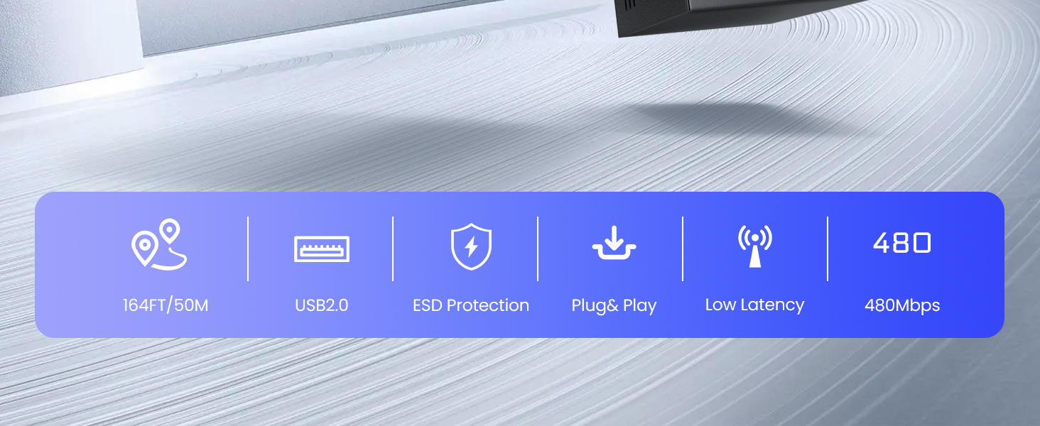 USB2.0 Extender over ethernet