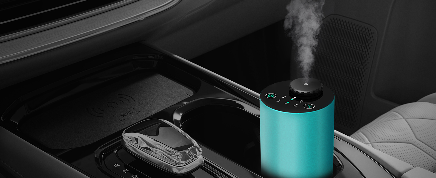 waterless Diffuser essential oil electric smart large room fragrance scent difuser portable handy